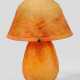 Tischlampe im Art Déco-Stil 1-flg.; Oran… - photo 1
