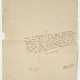 Brief von Alexander von Humboldt Cremewe… - photo 1