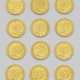 Zwölf Goldmünzen "Österreich, 10 Kronen,… - photo 1
