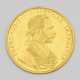 Goldmünze "Österreich, 4 Dukaten, Franz … - photo 1