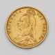 Goldmünze "Großbritannien, 1/2 Sovereign… - Foto 1