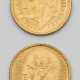 Zwei Goldmünzen "Mexiko, 2,5 Pesos, Hida… - photo 1