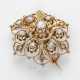 Belle Epoque-Diamantbrosche in Ajour Gel… - photo 1