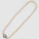 Klassisches Perl-Collier Weißgold, gest.… - photo 1