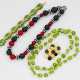 Konvolut Modeschmuck 4-tlg.; Zwei Ketten… - photo 1