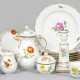 Mokkaservice mit Dekor "Deutsche Blume" … - фото 1
