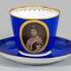 Große Ziertasse mit Porträt der Kaiserin… - photo 1