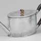 Empire-Teekanne Silber. Flacher Stand, ü… - photo 1