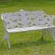 Gartenbank Metall und Holz, weiß lackier… - photo 1