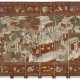 A DATED TWELVE-PANEL COROMANDEL LACQUER `BIRTHDAY` SCREEN - photo 1