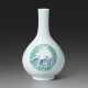 A VERY RARE SMALL DOUCAI `MEDALLION` BOTTLE VASE - photo 1