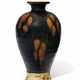 A CIZHOU-TYPE RUSSET-SPLASHED BLACK-GLAZED VASE, MEIPING - photo 1