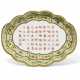 A FAMILLE ROSE LOBED TEA TRAY - photo 1