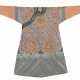 AN EMBROIDERED APRICOT-GROUND ‘DRAGON’ ROBE, LONGPAO - photo 1