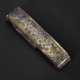 A MOTTLED BLACK AND BROWN JADE SCABBARD SLIDE - Foto 1