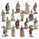 Complete series of 16 Commedia dell'Arte figures - photo 1