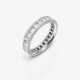 An eternity ring with diamonds - photo 1