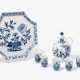 Meissen, Schnapsset "Zwiebelmuster" - Foto 1