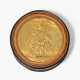 Wurzelholz-Dose mit Medaille, um 1800 - photo 1