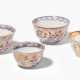 Meissen, 4 Koppchen mit Hausmalerei - Foto 1