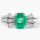 Smaragd-Diamant-Ring - Foto 1