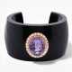 Amethyst-Ebenholz Armspange - photo 1