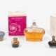 Prince Matchabelli, Paris/New York, 6 Parfumflakons "Prophecy", "Jungle Flower", "Golden Autumn", "Huile Abano" - photo 1