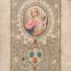 Spitzenbild "Maria und Hl. Joseph" mit Abtwappen - photo 1