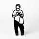Julian Opie. Headphones - photo 1