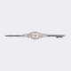 Jugendstil Diamant Nadelbrosche. - Foto 1