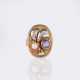 Goldring mit Amethyst-Perle. - photo 1