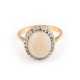 OPAL-RING MIT DIAMANTBESATZ - photo 1