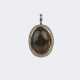 Juwelier Wempe. Großer Mondstein Brillant Anhänger. - Foto 1