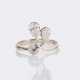 Ring mit Tropfendiamanten. - photo 1