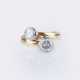 'Toi et Moi' Brillant Ring. - Foto 1