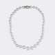 Südseeperlen-Collier mit Brillantschließe. - фото 1