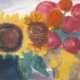 Emil Nolde (Nolde 1867 - Seebüll 1956). Stillleben mit Sonnenblumen und Pfingstrosen. - photo 1