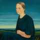 Hans Ludwig Fischer (Nienburg 1891 - Berlin 1990). Portrait in Blau. - Foto 1