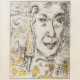 Marc Chagall (Witebsk 1887 - St.-Paul-de-Vence 1985). Autoportrait. - photo 1