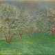 Gustav Macke (Goslar 1875 - Goslar 1958). Blühende Obstbäume. - Foto 1