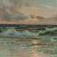 Patrick von Kalckreuth (Kiel 1898 - Starnberg 1970). Morgendliche Brandung. - photo 1