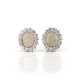 Paar Opal-Diamantohrclips - photo 1