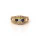 Ring mit Saphir-Diamantbesatz - photo 1