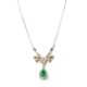 Smaragd-Diamant-Collier - фото 1