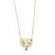Smaragd-Diamantcollier - Foto 1