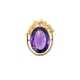 Anhänger mit großem Amethyst - photo 1