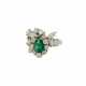 Smaragd-Diamant-Ring - Foto 1