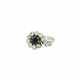 Saphir-Diamant-Ring - Foto 1