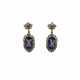 Historischer Diamant-Emaille-Ohrschmuck - Foto 1