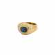 Sapphire-Diamond-Ring - photo 1